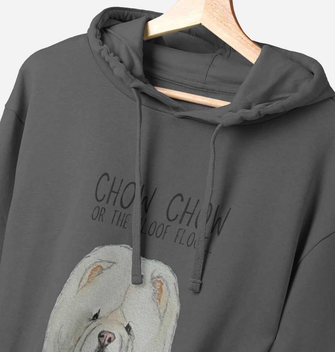 Cream Chow Chow Men's Hoodie