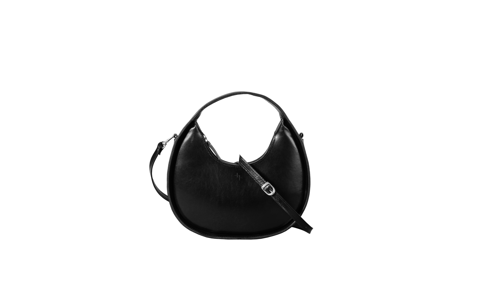 Elegant Mini Moon Sling Bag – Versatile & Stylish Leather by Craftory at brixbailey.com