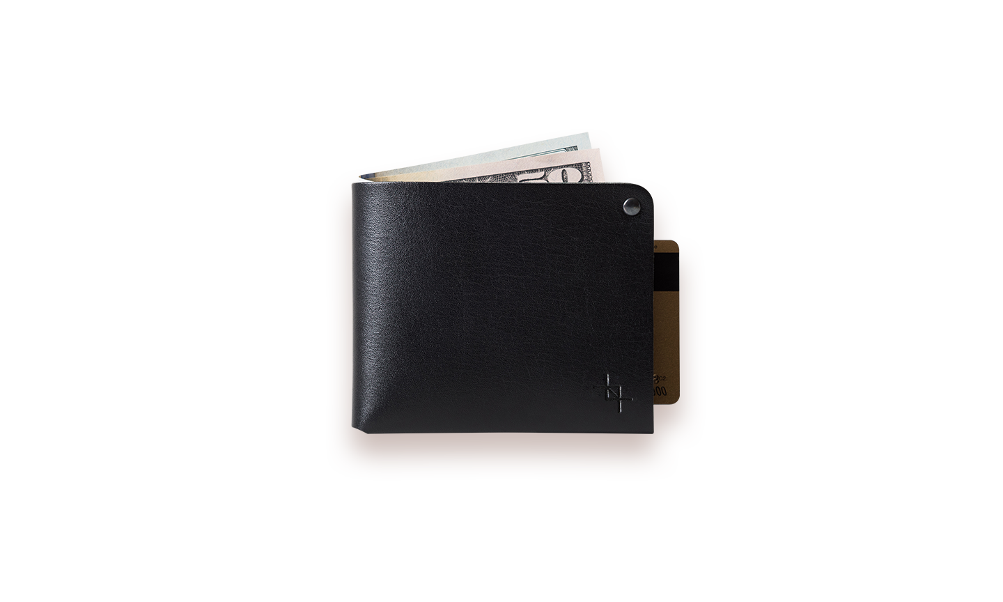 Naked Portemonnaie Wallet – Sleek, Organic Leather Elegance by Craftory at brixbailey.com