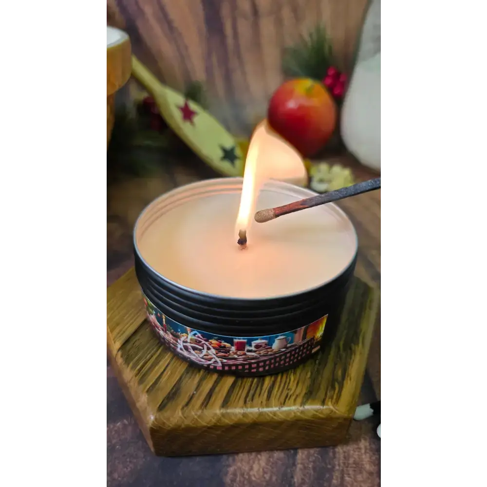 Christmas Kitchen Tin Candle