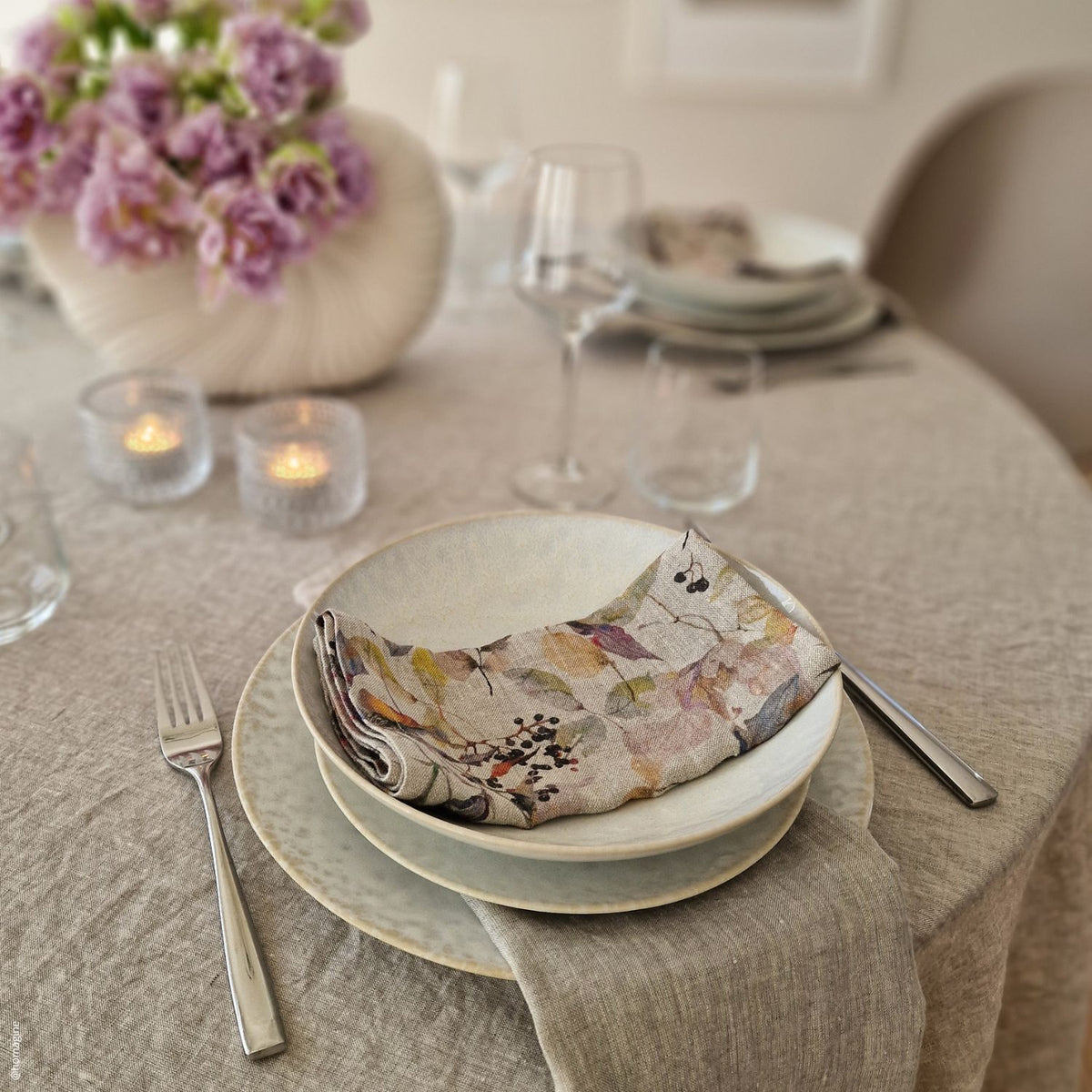Elegant Linen Napkins – Handmade & OEKO-TEX® Certified by Linen Tales at www.brixbailey.com