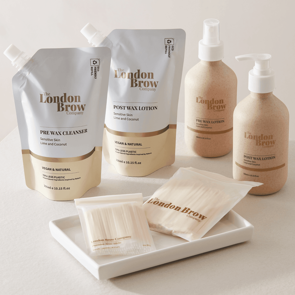 All Natural Post Wax Soothing Lotion with Coconut and Lime