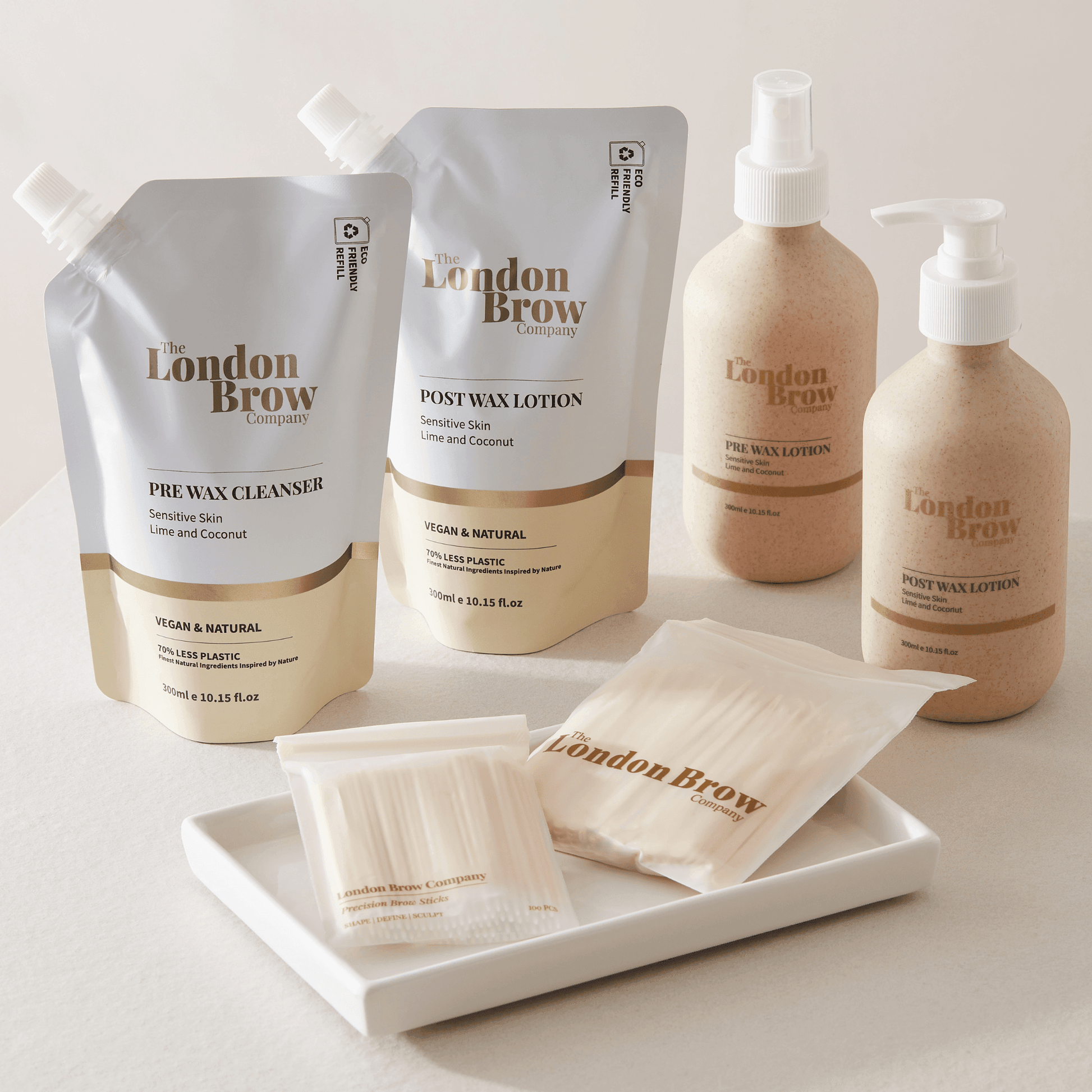 All Natural Post Wax Soothing Lotion with Coconut and Lime