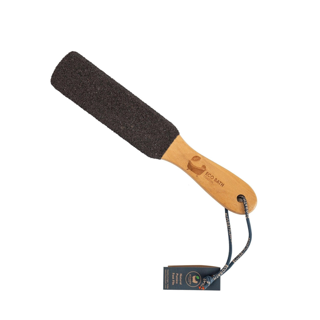 Natural Pumice Foot File in Black