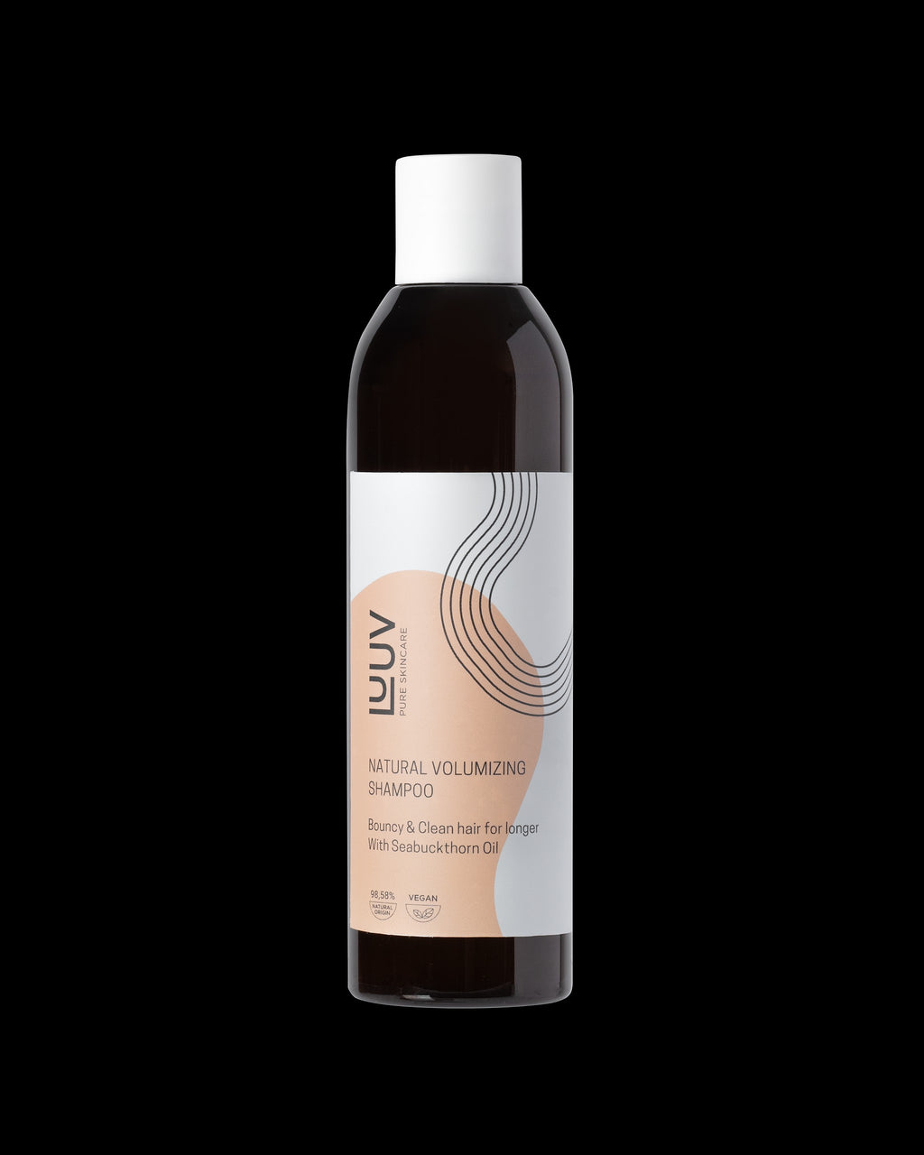 Gentle Organic Plum Oil Shampoo - Nourishing, Detangling, & Heat Protecting by LUUV at www.brixbailey.com