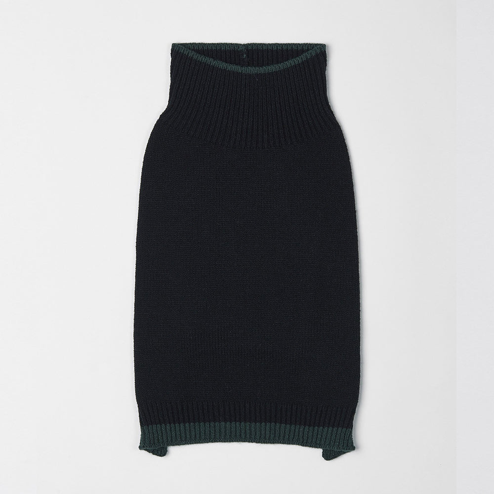 Stripe Hem Sleeveless Jumper