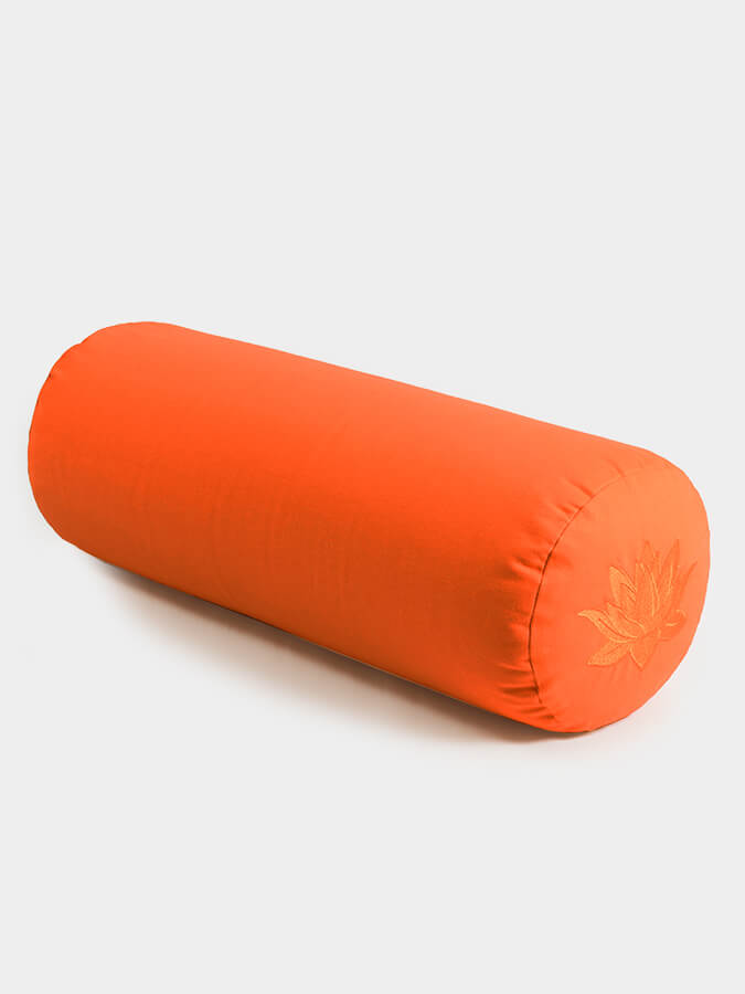 Organic Cotton Buckwheat Lotus Meditation Bolster Cushion