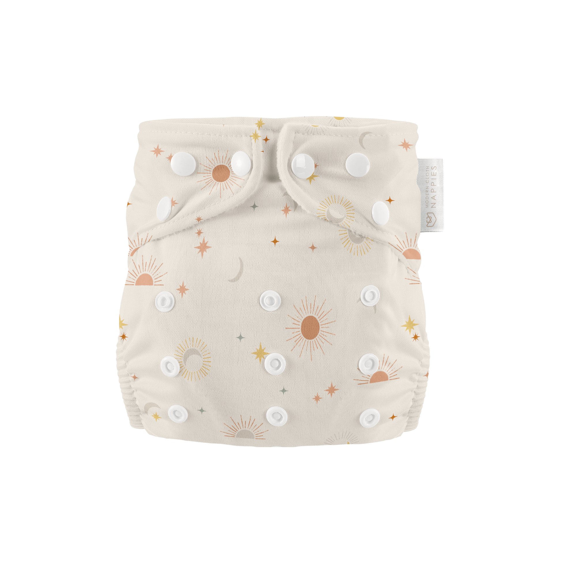 Newborn Reusable Cloth Nappy in Celestial