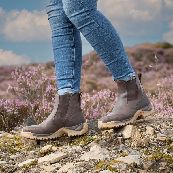 Storm Waterproof Short Boots in Brown