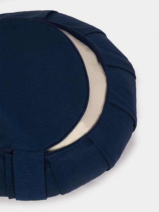 Organic Buckwheat Zafu Round Meditation Cushion