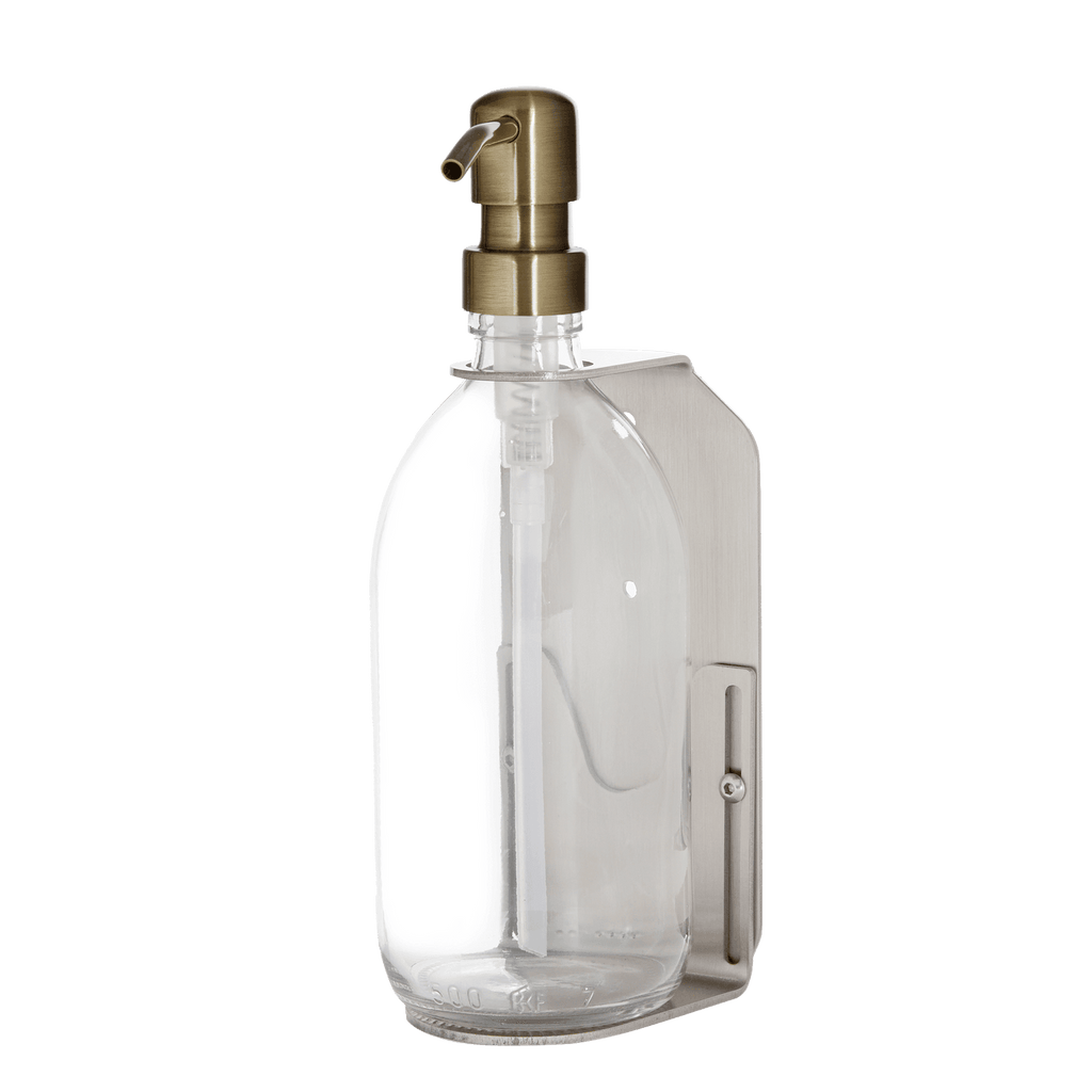 Nickel Wall Mounted Soap Dispenser