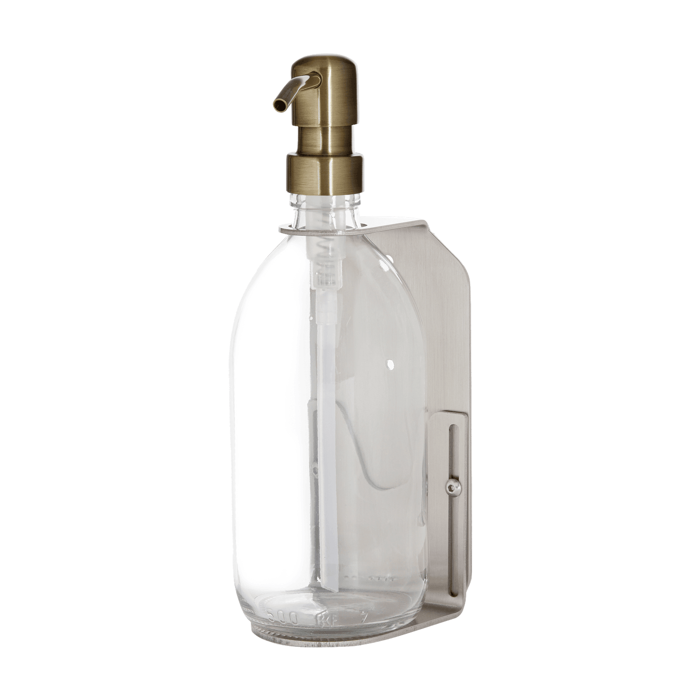 Nickel Wall Mounted Soap Dispenser