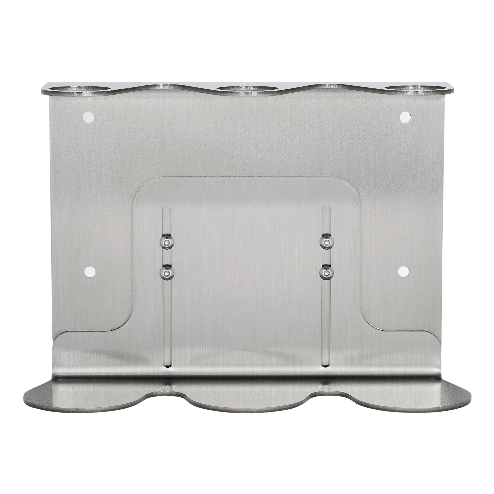 Triple Wall Mounted Soap Dispenser in Nickel