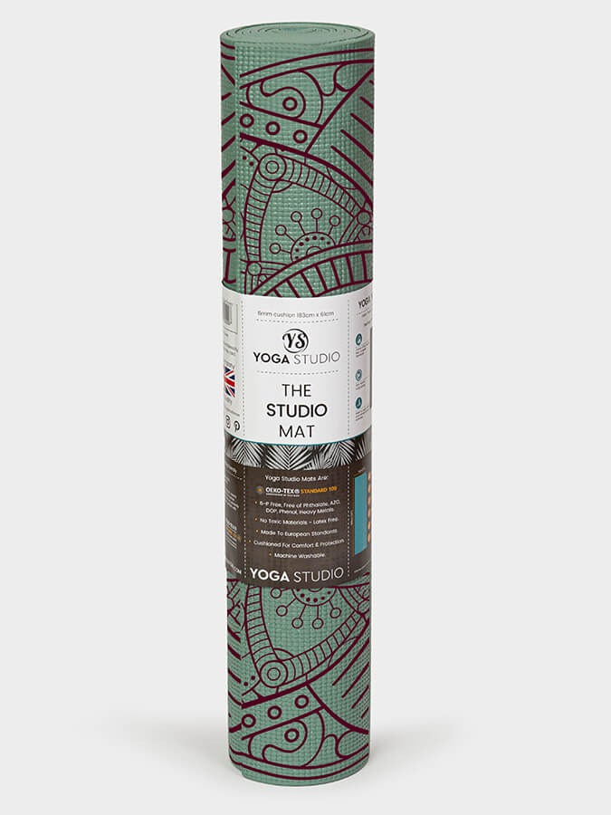 Sticky Yoga Mat 6mm with Beautiful Prints