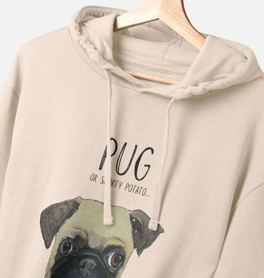 Snorty Potato Men's Hoodie Cozy Funny Pug