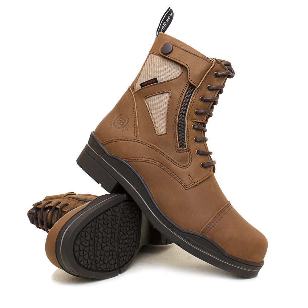 Kentucky Storm Waterproof Jodhpur Boots in Mocha