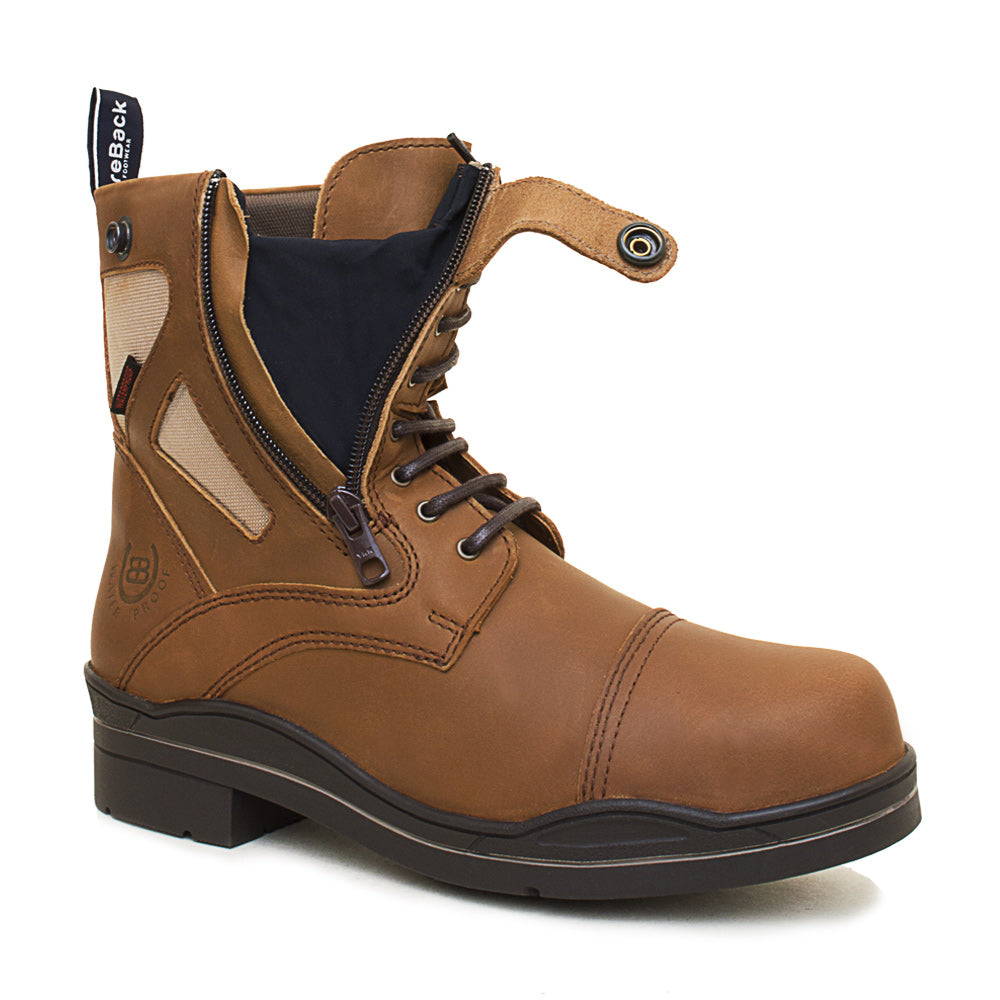 Kentucky Storm Waterproof Jodhpur Boots in Mocha