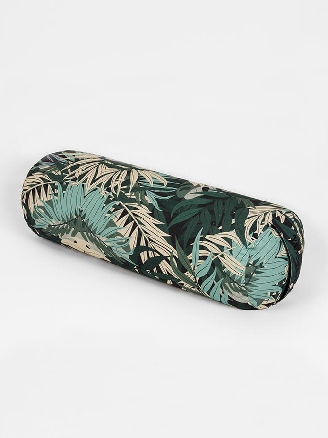 Organic Buckwheat Floral Meditation Bolster Cushion