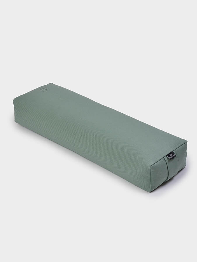 Small Rectangular Buckwheat Bolster for Yoga and Meditation
