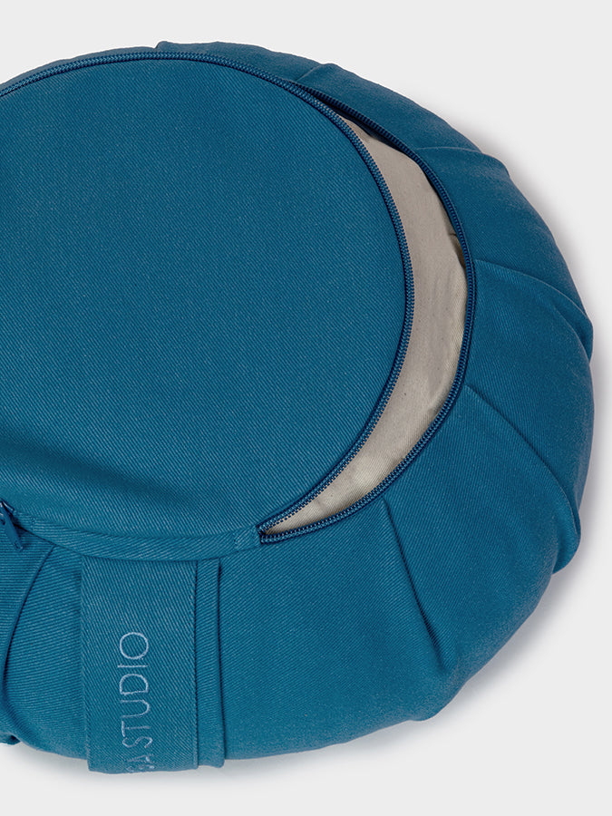 Organic Cotton Round Lotus Zafu Buckwheat Meditation Cushion