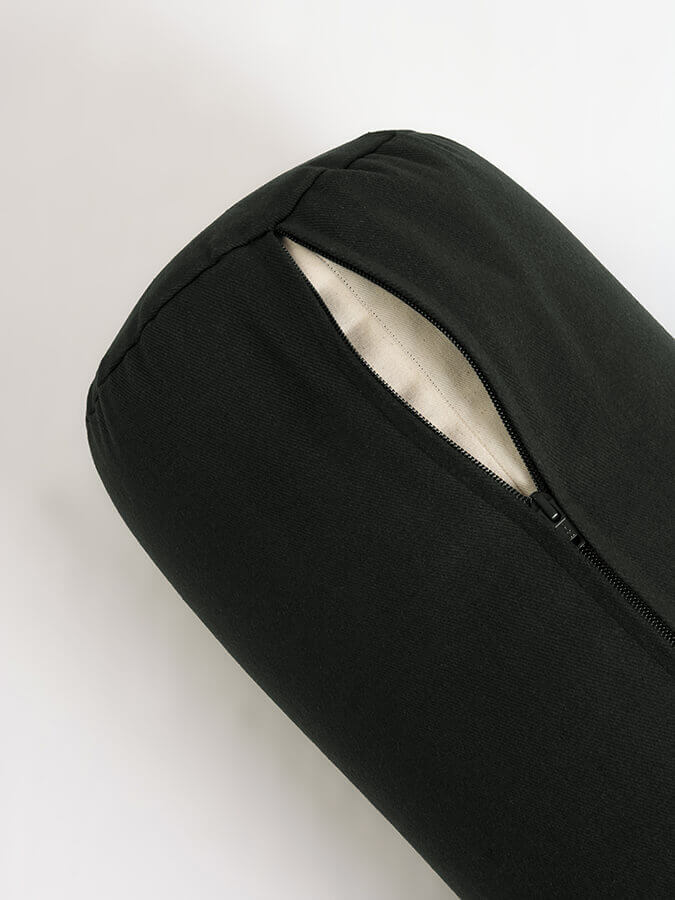 Organic Cotton Buckwheat Lotus Meditation Bolster Cushion