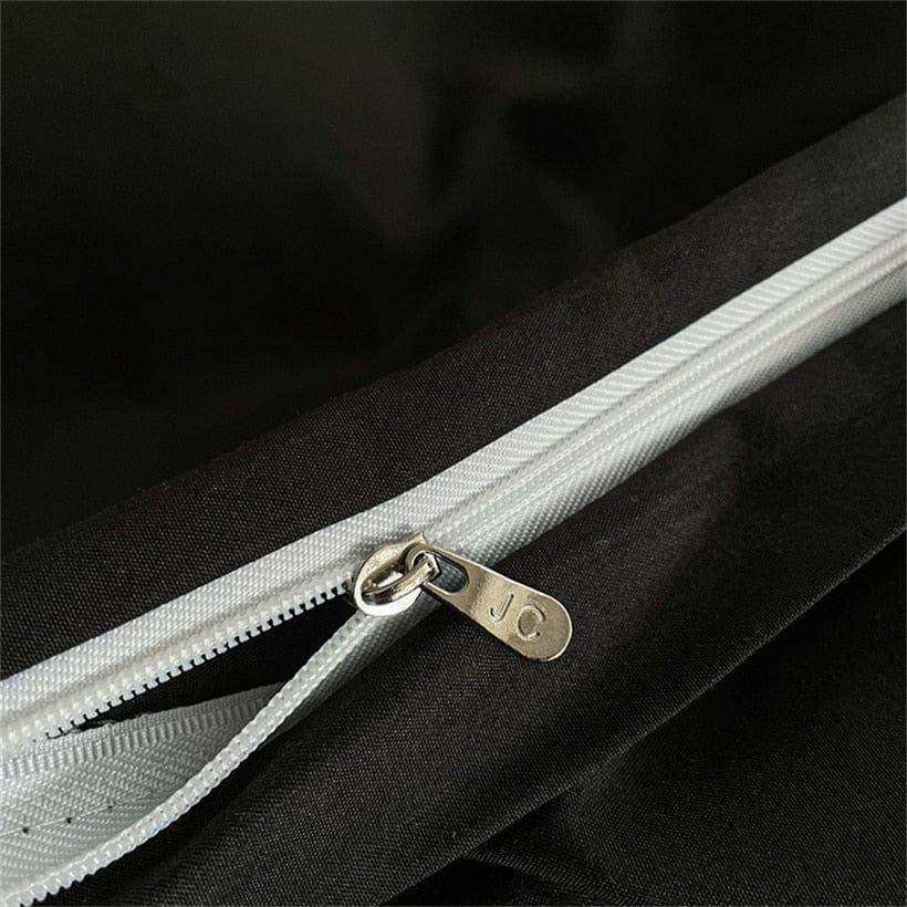 Noir Black Bedding Set