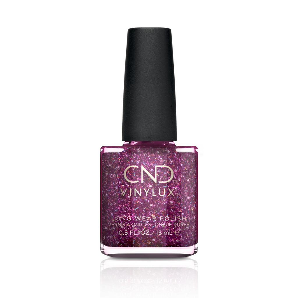 Nordic Lights Purple Glitter Nail Polish 15ml