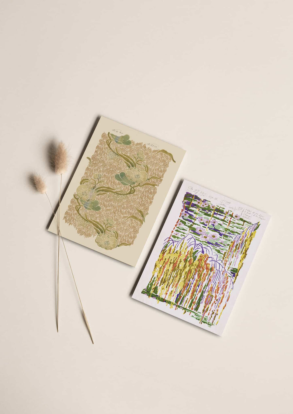 Set of 2 Handstitched A5 Notebooks