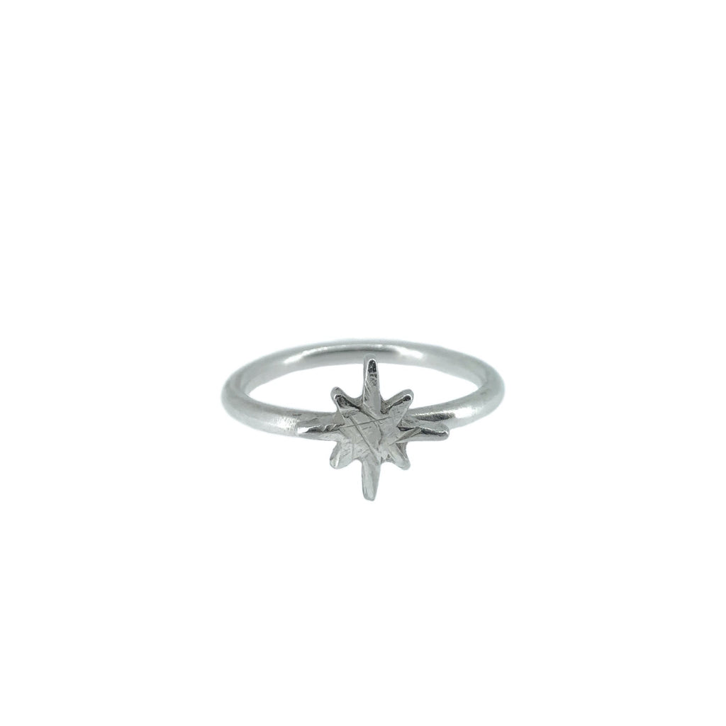 North Star Sterling Silver Ring