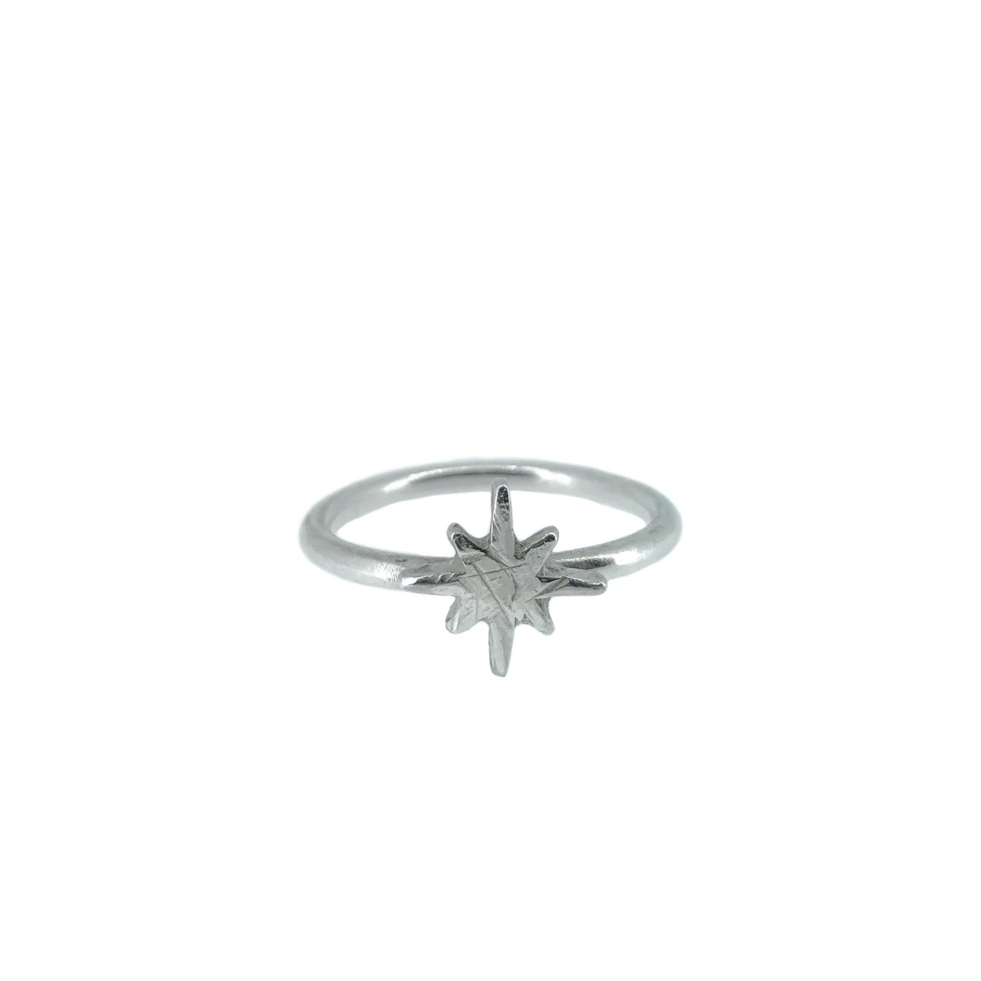 North Star Sterling Silver Ring