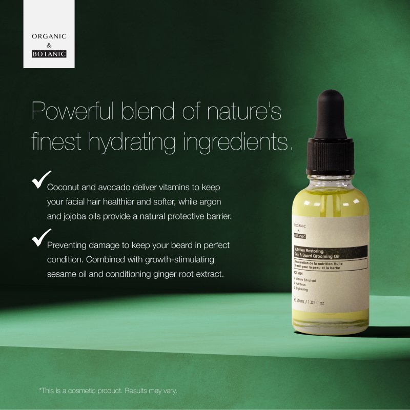 Beard and Skin Nutrition Oil 30ml