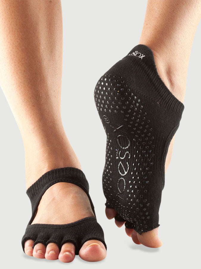 Half Toe Bellarina Women's Yoga Grip Socks