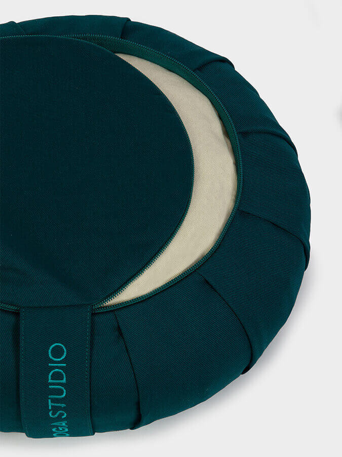 Organic Buckwheat Zafu Round Meditation Cushion