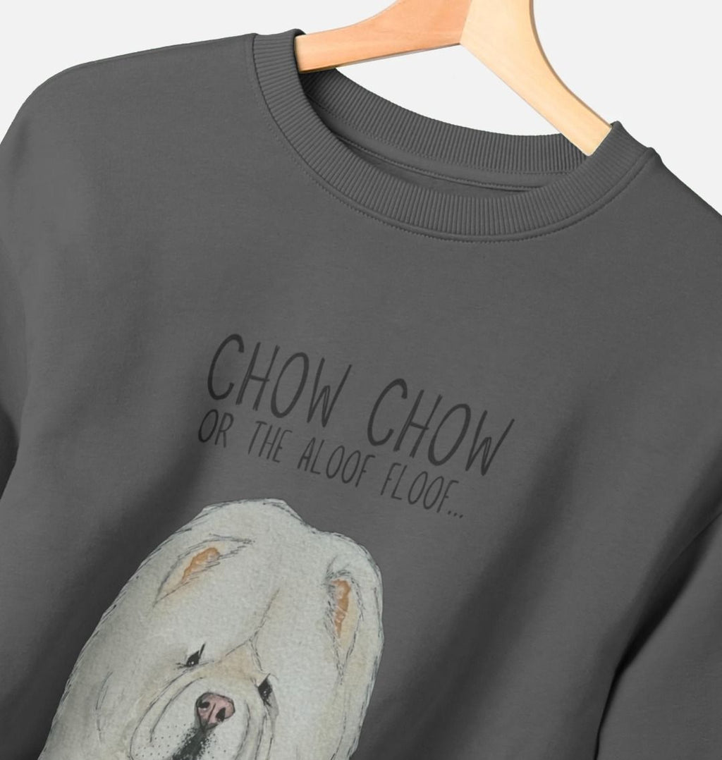 Cream Chow Chow Women's Oversized Sweatshirt