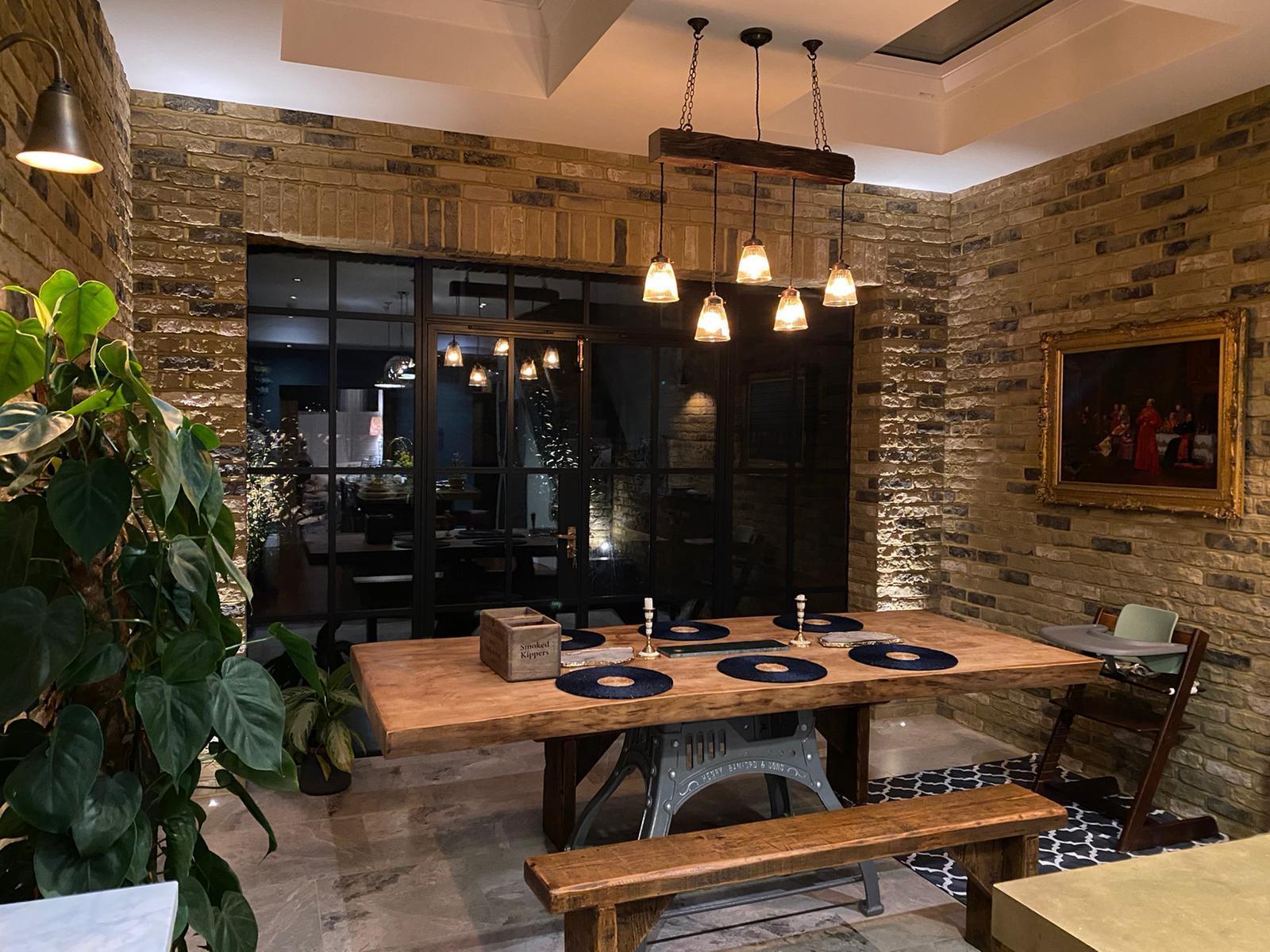 Oak Beam Chandelier Bespoke Made to Order