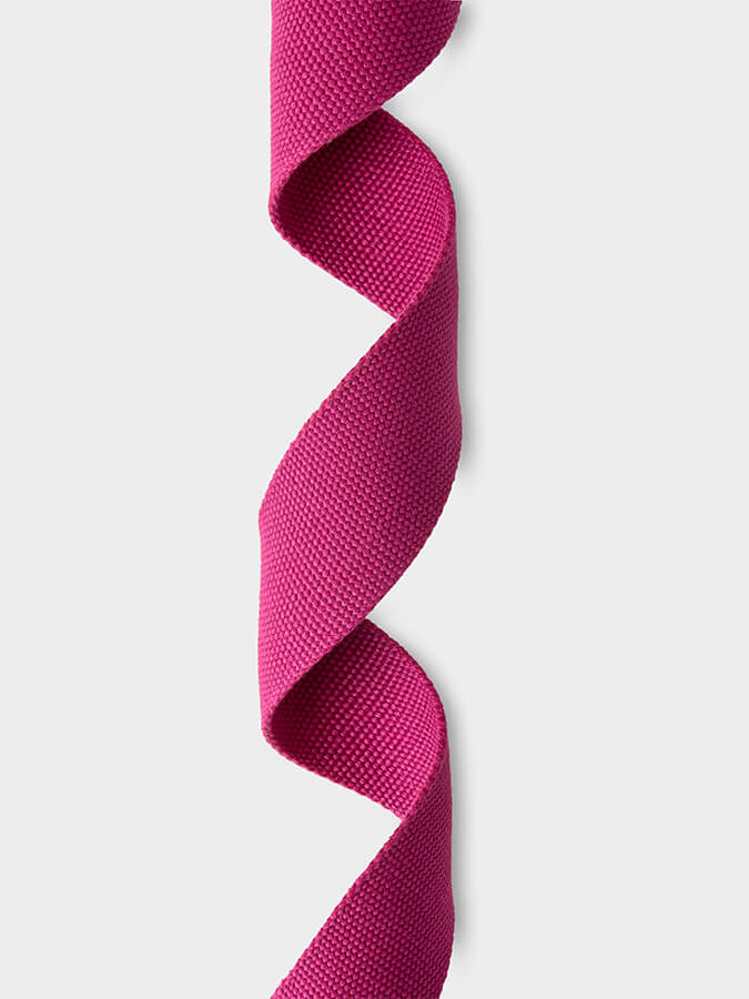 Organic Cotton D-Ring Yoga Belt Strap 2.5m