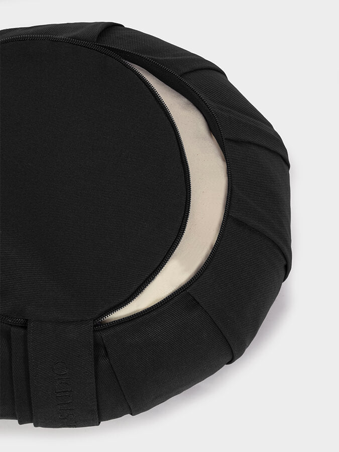 Organic Buckwheat Zafu Round Meditation Cushion