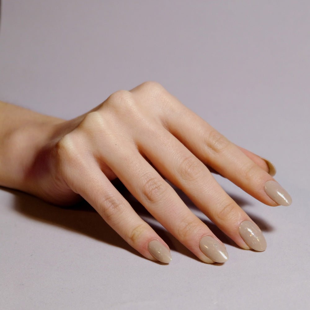 Off The Wall Nail Polish 15ml Taupe Grey Holographic