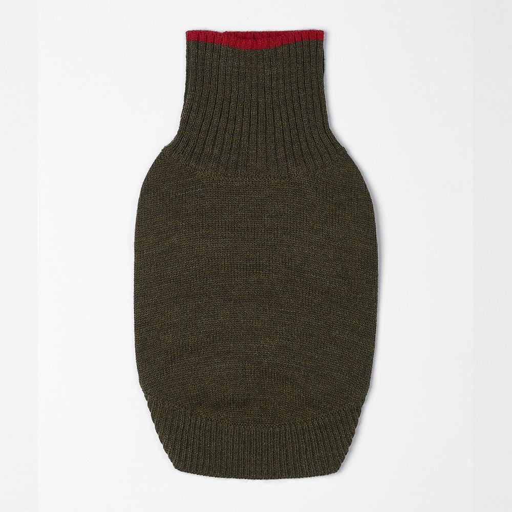 Contrast Turtleneck Jumper