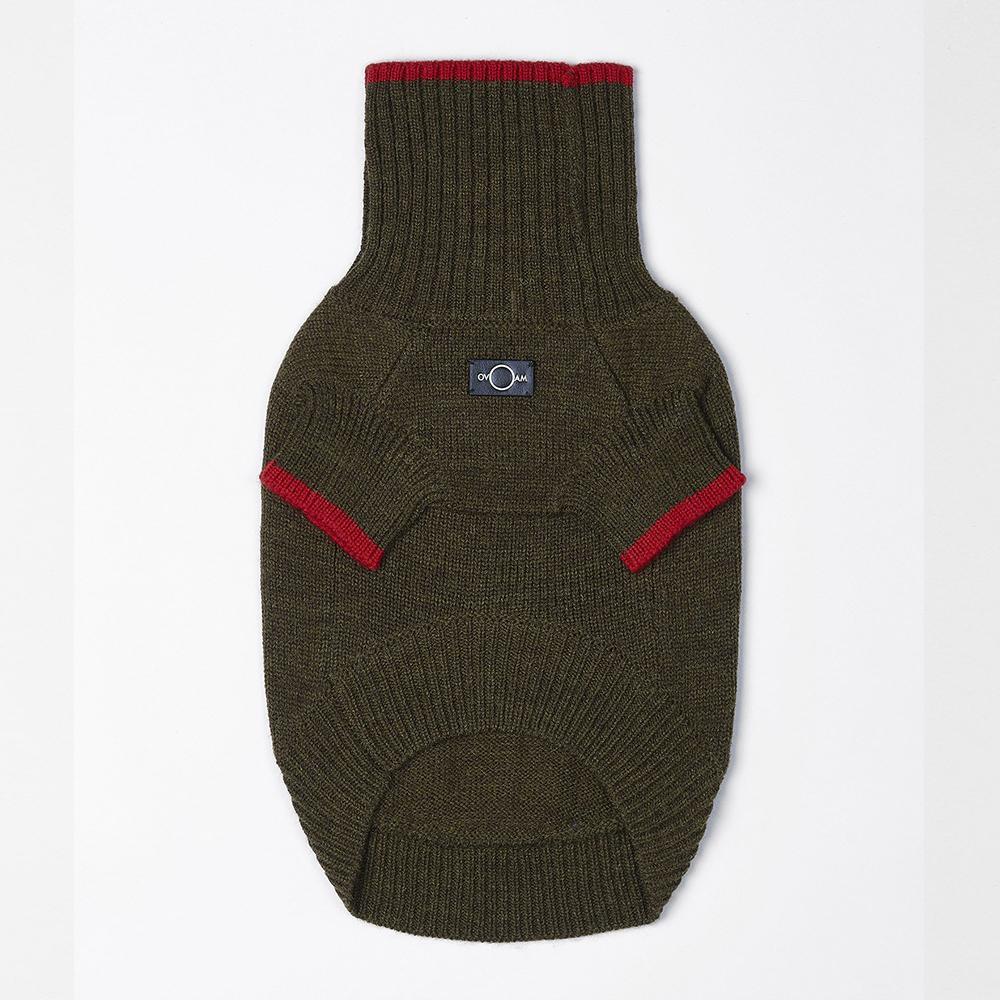 Contrast Turtleneck Jumper