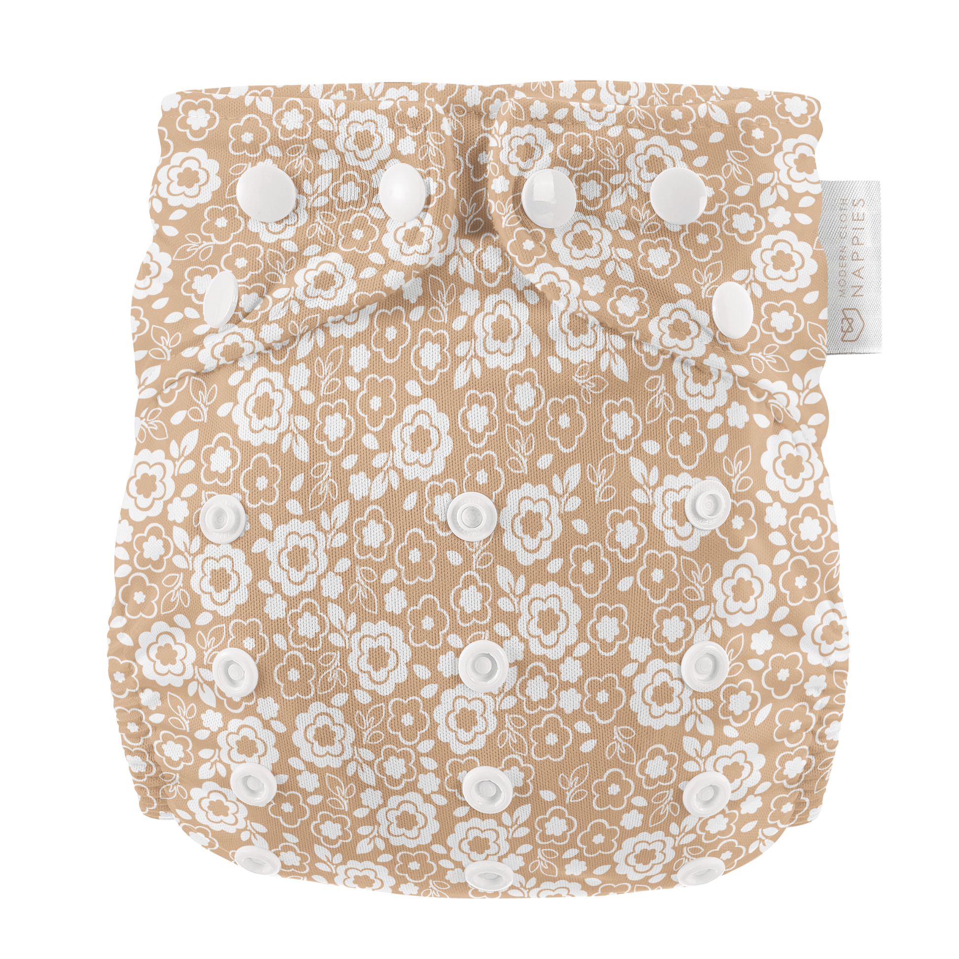One Size Reusable Cloth Nappy Bloom