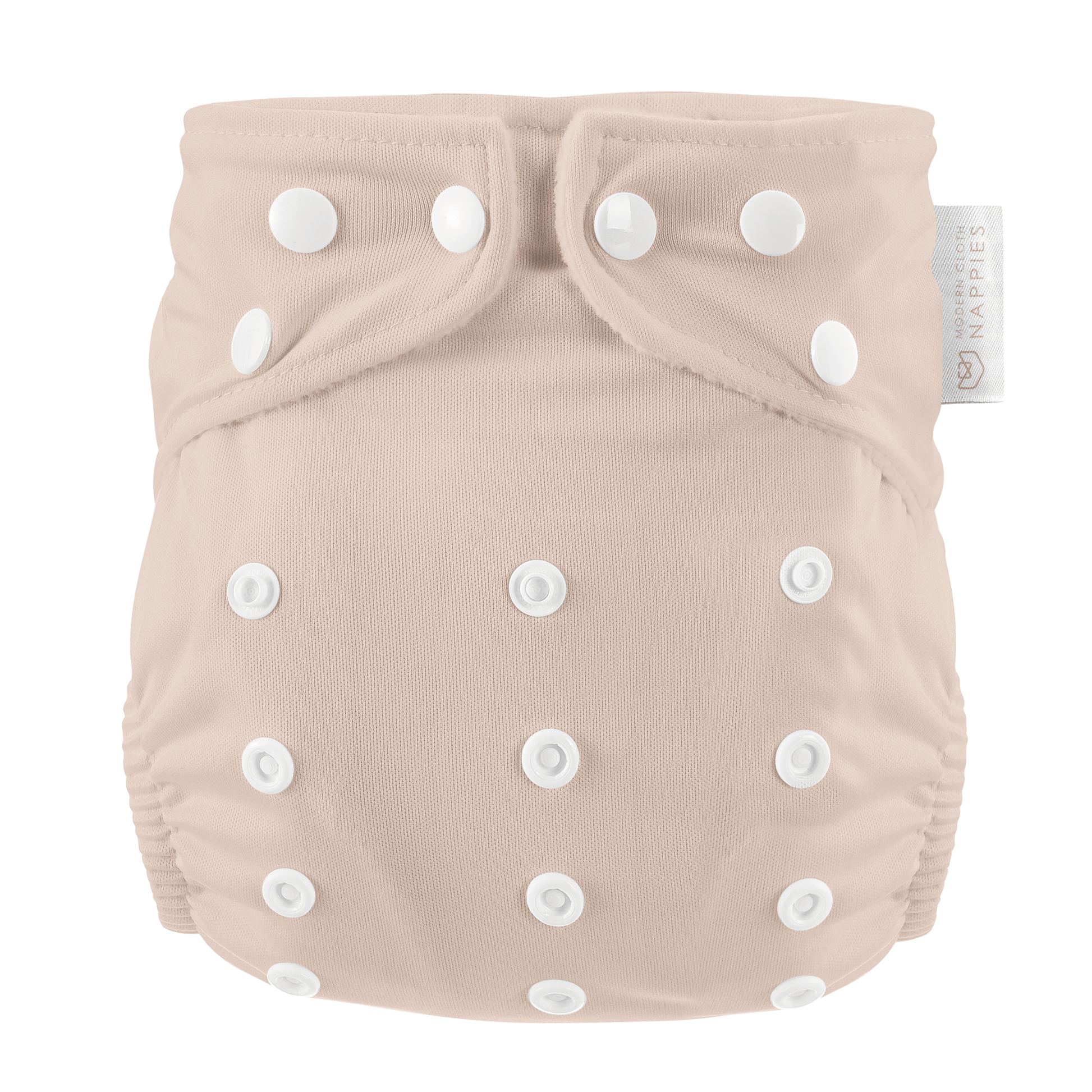 One Size Reusable Cloth Nappy in Blush