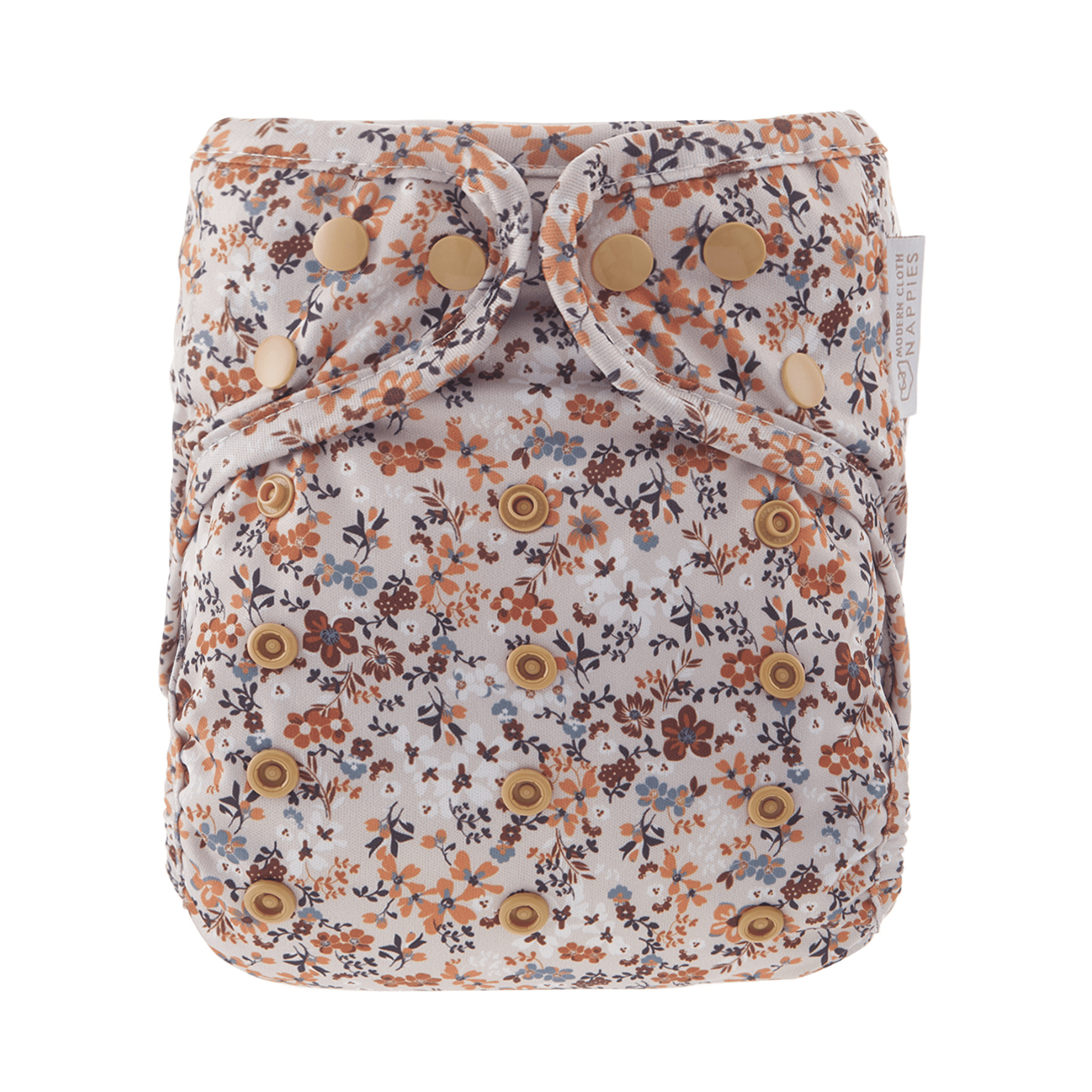 One Size Reusable Cloth Nappy Wrap in Gingerly