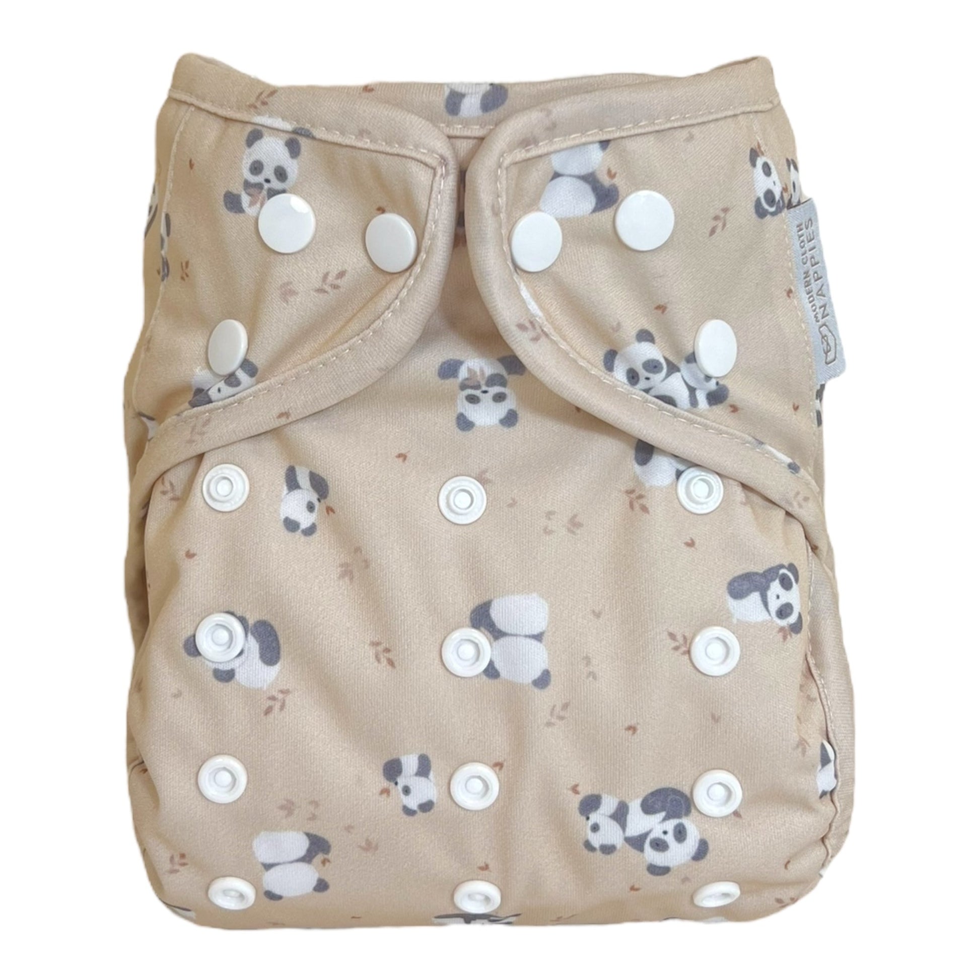 One Size Reusable Cloth Nappy Wrap Pandas