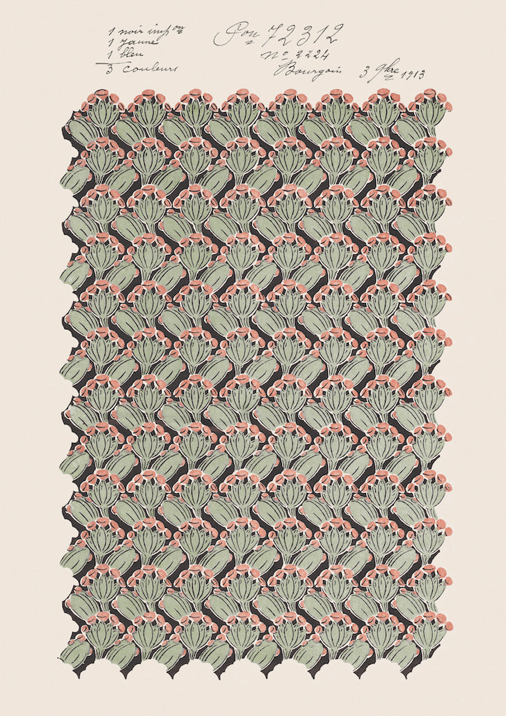 Opium Dreams II Vintage Archive Poster Print