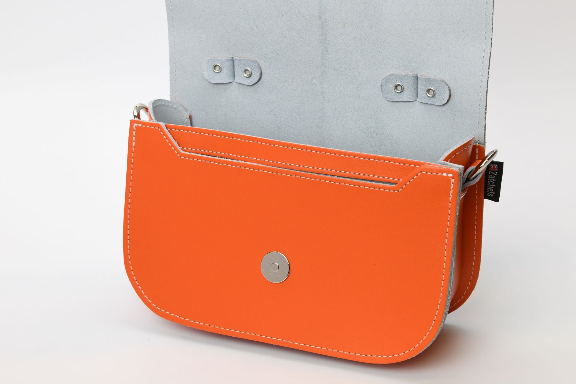Aura Handmade Leather Bag in Orange - Pre-order Jan 2026 Delivery