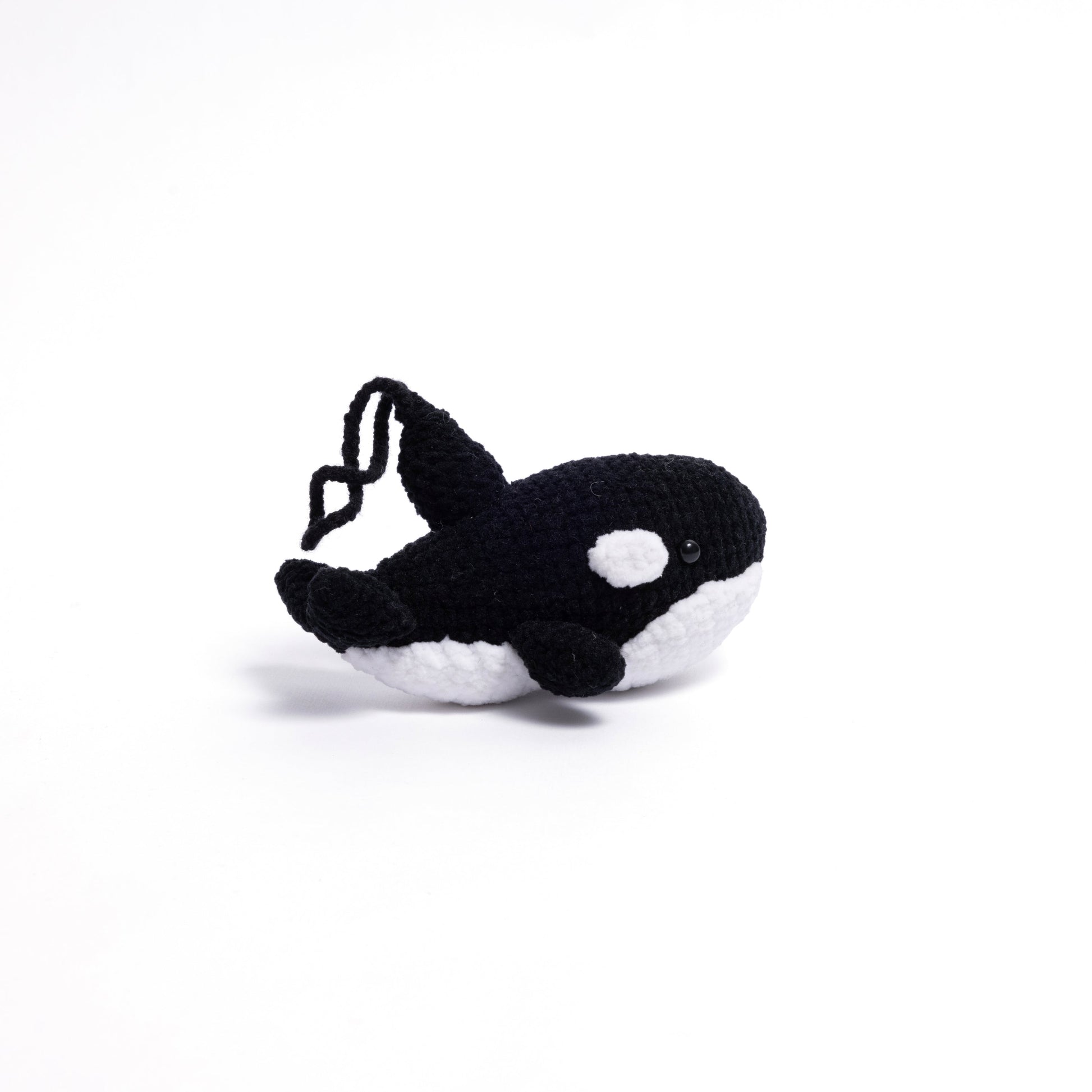Handmade Crochet Orca Whale Plush Toy