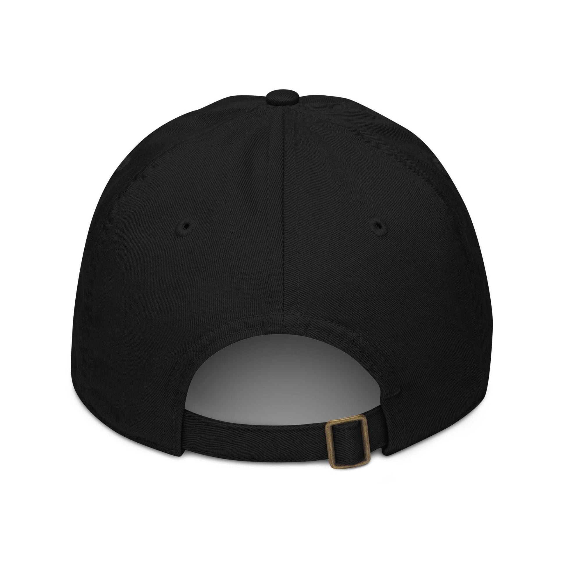 Black Baseball Cap in Organic Cotton