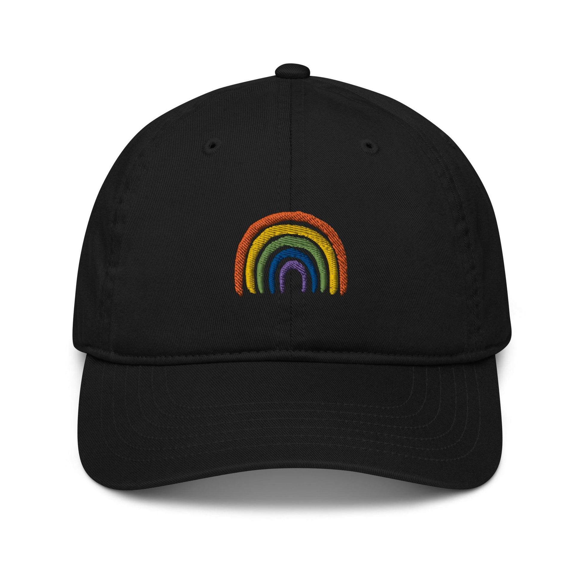 Rainbow Baseball Cap in Organic Cotton