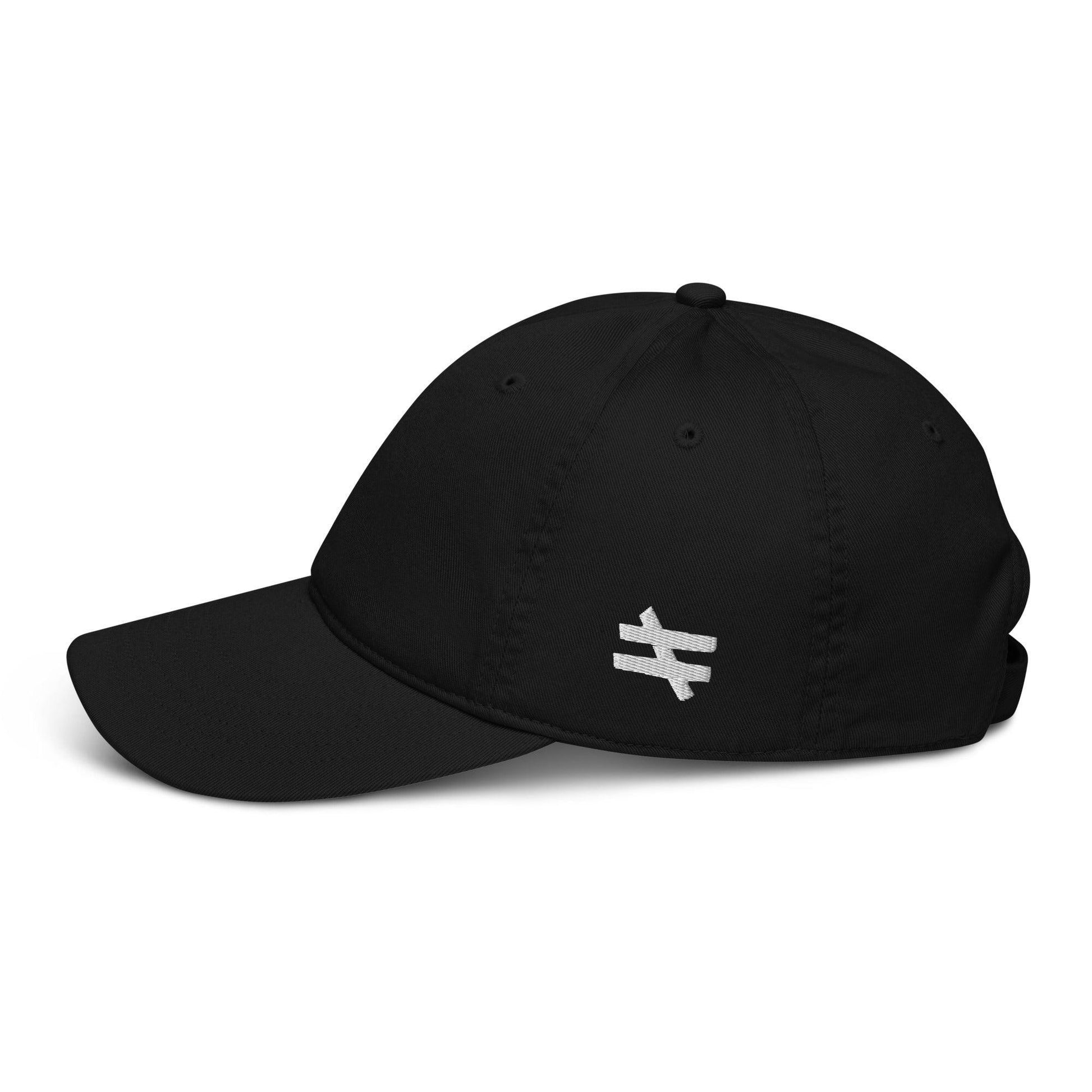 Baseball Cap with Embroidered Diversity Design